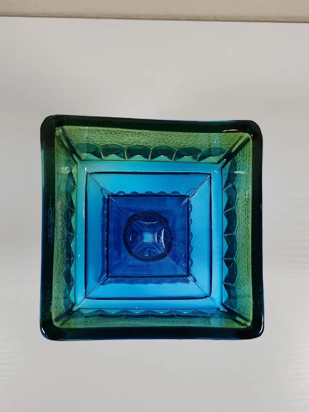 Blue And Green Candy Dish